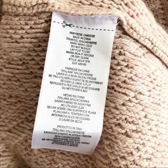 JOIE Cashmere Wool Pointelle Dolman Sweater in Pink - Picture 6 of 8